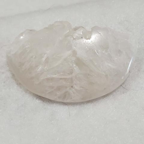 Half Round Quartz Crystal #1 Round