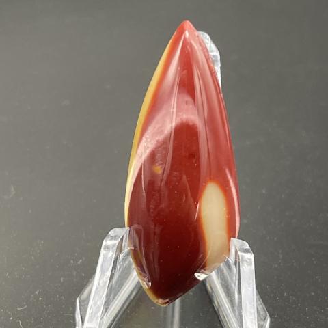 Slim Traingular Mookaite Jasper Sail