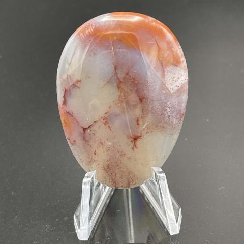 Translucent Shoofly Chalcedony Pear