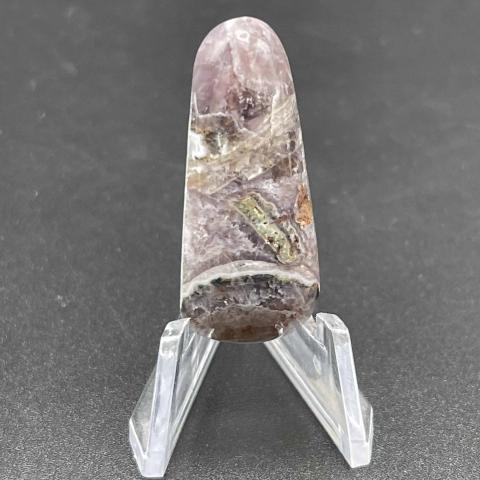 Chevron Amethyst Baguette Tapered