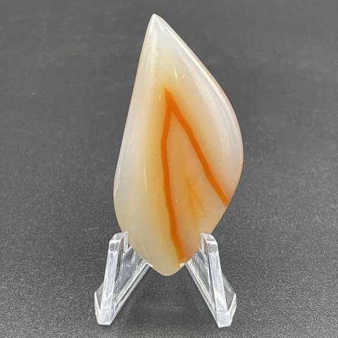 Orange Dyed Quartz Fancy