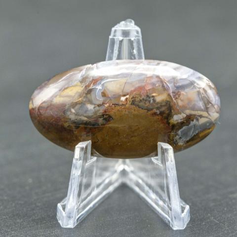 Purple Cow Jasper and Agate Oval