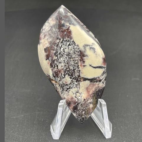 Porcelain Jasper Skewed Navette