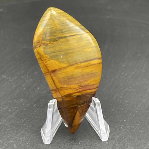 Striped Jasper Skewed Navette