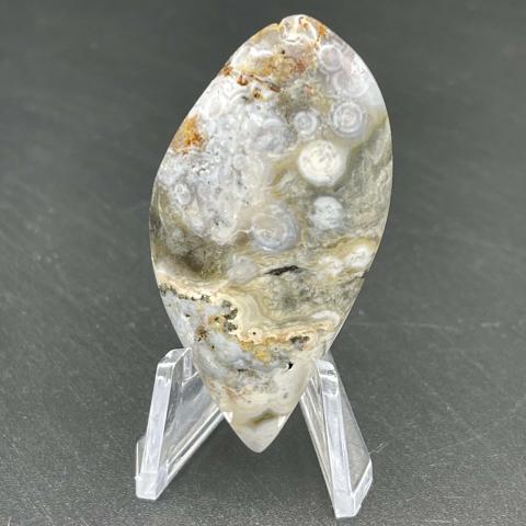 Ocean Jasper Skewed Navette