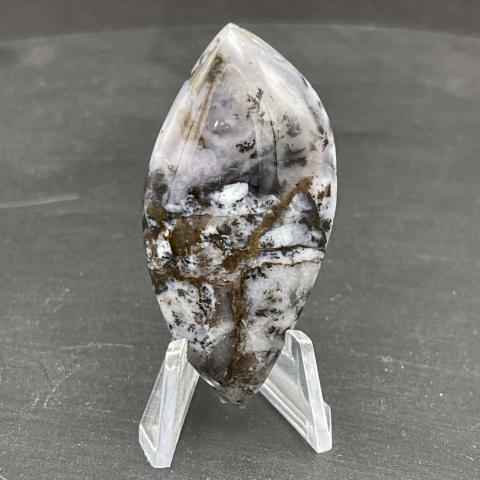Amethyst Sage Skewed Navette